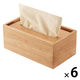 【まとめ買いセット】無印良品 木製ティシューボックス ソフトパックティシュー用 1セット（1個×6） 良品計画