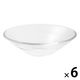【まとめ買いセット】無印良品 ソーダガラス 浅鉢 小 約直径16cm 1セット（1個×6） 良品計画