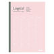 【アウトレット】【2026年度版手帳】ナカバヤシ ロジカルダイアリー月間ノートタイプA B5 ピンク NSーB502ー26AP 1冊