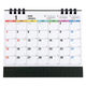 【アウトレット】【2026年度版カレンダー】ナカバヤシ 卓上カレンダーペーパー B6 ＳＣ COCーCLTPーB6SCー26 1冊