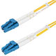 Startech.com 光ファイバーケーブル OS2シングルモード LC-LC 2芯 デュプレックス SMDOS2LCLC7M 1個（直送品）