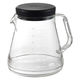 コーヒーサーバー コーヒーポット 750mL ブラック ストロン TW-3727 1個 食洗機対応 割れにくい 日本製 曙産業