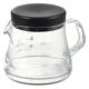 コーヒーサーバー コーヒーポット 400mL ブラック ストロン TW-3730 1個 食洗機対応 割れにくい 日本製 曙産業