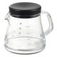 コーヒーサーバー コーヒーポット 500mL ブラック ストロン TW-3732 1個 食洗機対応 割れにくい 日本製 曙産業