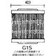 遠藤商事 グリットバー(スチール製) 62-6502-03 1個（直送品）