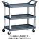 Trust トラスト Hi5ユーティリティーカート L3段 グレー 4021 1個 62-6590-52（直送品）