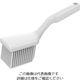 Trust 脱毛防止 ショートハンドルブラシ ハード ホワイト 124334 1個 62-6599-32（直送品）