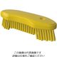 Trust 脱毛防止Wウイングスクラブブラシハード イエロー 123335 1個 62-6599-54（直送品）