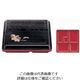 若泉漆器 耐熱赤坂弁当 黒新木目一枚菊内朱 1ー421ー2 (固定仕切) 62-6802-84 1個（直送品）