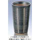 エムズジャパン 彫十草カップ 黒 (小) D03-23 1個 62-6819-62（直送品）
