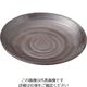 マイン メラミンウェア 茶 丸皿 φ18 M11-563 1個 63-5717-12（直送品）