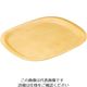 アズワン 小判木目トレー 尺2寸 総ナチュラル 1101465 1個 63-7173-12（直送品）