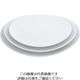 江部松商事 磁器 中華・洋食兼用食器 白楕円皿 21cm 63-7194-94 1個（直送品）