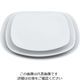 江部松商事 磁器 中華・洋食兼用食器 白撫角皿 19cm 63-7195-03 1個（直送品）