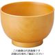 江部松商事 耐熱3.4寸玉姫木目汁椀 総ナチュラル 1001024 63-7197-98 1個（直送品）