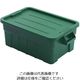 Trust ラージボックス(フタ付) グリーン 3011 1個 64-4184-90（直送品）