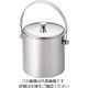 遠藤商事 ステン2層式アイスペール 1.2L 64-4203-44 1個（直送品）