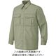 アイトス 長袖シャツ(薄地)(男女兼用) アースグリーン 4L 5665-005-4L 1着 145-2042（直送品）