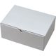 ヘッズ 無地シルバーグレーギフトボックス-2 外寸：W263×H110×D190mm MSG-GB2 1セット（30枚：10枚×3パック）