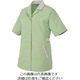 アイトス 半袖スモック グリーン×シルバーグレー L 5328-015-L 1着 143-1179（直送品）