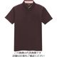 アイトス 制電半袖ポロシャツ(男女兼用) チョコレート 3L 50006-062-3L 1着 143-1717（直送品）