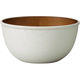 正和 ボウル 15cm L 木目調 isso ecco ホワイト 409998 1個（直送品）