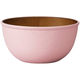 正和 ボウル 15cm L 木目調 isso ecco ピンク 410000 1個（直送品）