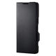 Xperia 1 VII ケース レザー 手帳型 マグネット ブラック PM-X251PLFMGBK エレコム 1個（直送品）
