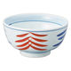 アースモス 赤絵八の字(大)多用丼(1個入り) tri-314760127 1セット(1個入)（直送品）