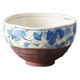 アースモス 赤絵花鳥青ひずみ丼(1個入り) tri-314760812 1セット(1個入)（直送品）