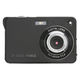 ASAGAO（アサガオ）高解像度コンパクトデジタルカメラ ブラック ASCD2-B 1台