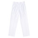 【再検品商品】ナガイレーベン 男子スラックス （メンズパンツ） 医療白衣 ホワイト L KES-5163（わけあり品）
