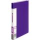 プラス 透明ポケットF FC-940TP 40P パープル 1冊