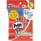 プラス プリットR セリース 強粘着4P+カラー1P NS-701-41CL 1パック