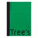 日本ノート Trees B5 B罫 30枚 グリーン UTR3BG 1冊（直送品）
