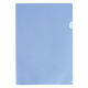 リヒトラブ クリヤーホルダー G6100-20 A4 青 100枚 1パック（直送品）
