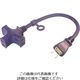 正和電工 トライアングルマルチタップ ショート 紺 VCTM-03 VI 1本 851-3797（直送品）