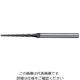 日進工具 NS 深リブ用テーパーエンドミル MRT425 φ2.5X1度30分X16 2.5X1.30X16 1個 697-8894（直送品）