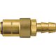 日東工器 日東 金型カプラ ふっ素ゴムFKM(Xー100)(04464) K-02SH BRASS FKM 1セット(5個)（直送品）