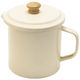 ランテルメディエール ホーローオイルポット 1.5L クリーム LN-8006CRM 1個（直送品）