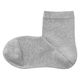 無印良品 レディース 婦人 足なり直角 履き口やわらか 三層 ショート丈靴下 口ゴムなし 杢色 ２３～２５ｃｍ グレー 良品計画