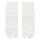 無印良品 レディース 婦人 足なり直角 履き口やわらか たび型ショート丈靴下 口ゴムなし ２３～２５ｃｍ オフ白 良品計画