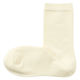 無印良品 レディース 婦人 足なり直角 履き口やわらか 三層 靴下 口ゴムなし ２３～２５ｃｍ アイボリー 良品計画