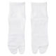 無印良品 メンズ 紳士 足なり直角 たび型ショート丈靴下 ２５～２７ｃｍ 白 良品計画