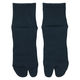 無印良品 メンズ 紳士 足なり直角 たび型ショート丈靴下 ２５～２７ｃｍ ネイビー 良品計画