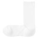 無印良品 メンズ 紳士 足なり直角 パイル編み 靴下 ２５～２７ｃｍ 白 良品計画