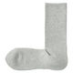 無印良品 メンズ 紳士 足なり直角 パイル編み 靴下 ２５～２７ｃｍ グレー 良品計画