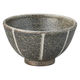 アースモス 黒銀彩立線飯碗(大) tri-314365604 1セット(1個入)（直送品）
