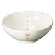 アースモス ドット麺鉢(白) tri-314966413 1セット(5個入)（直送品）