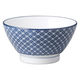 アースモス 古青藍藍七宝 飯碗 tri-316464816 1セット(5個入)（直送品）